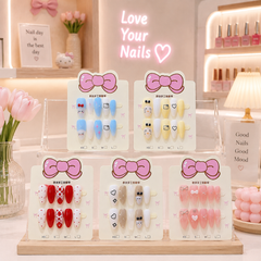 ** Nail box tay/chân nhiều hình kèm dũa + keo