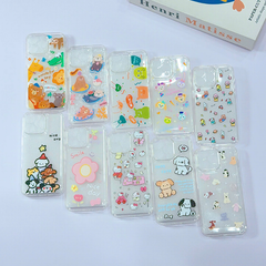 ** Ốp IP 15 Pro Max dẻo trong in nhiều hình dễ thương