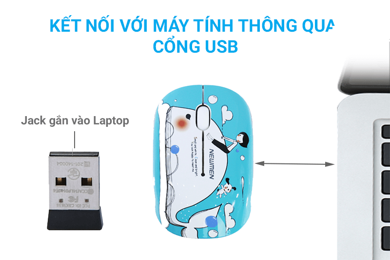 ** Chuột không dây Newmen F278