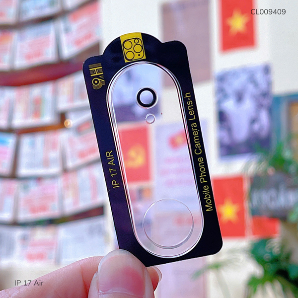 ** Cụm Camera iPhone 17 Air Trong suốt