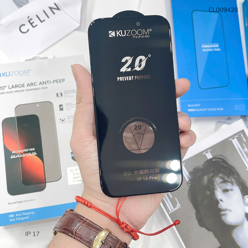 DCL IP 16 Pro/17 Kuzoom chống nhìn trộm