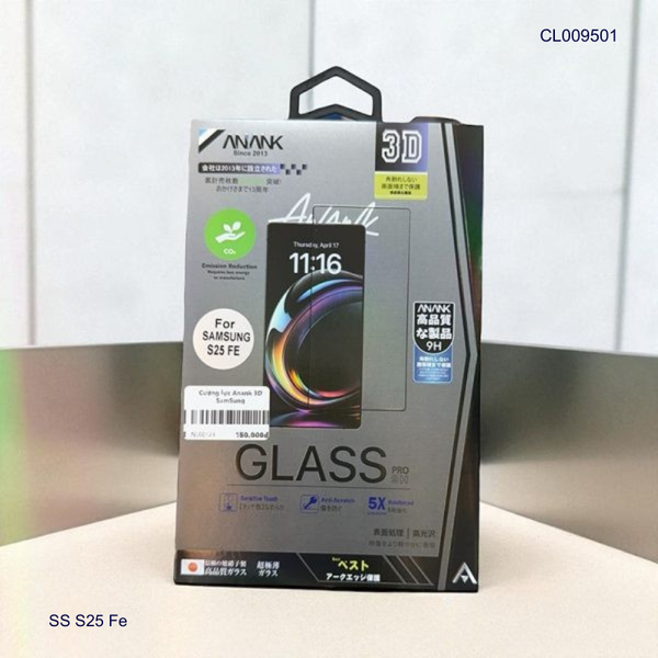 DCL SS S24 Fe/S25 Fe Anank trong suốt viền đen