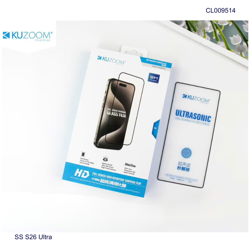 DCL SS S26 Ultra Kuzoom Full keo đen