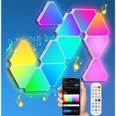 ** Bộ 3 đèn Led RGB tam giác có APP