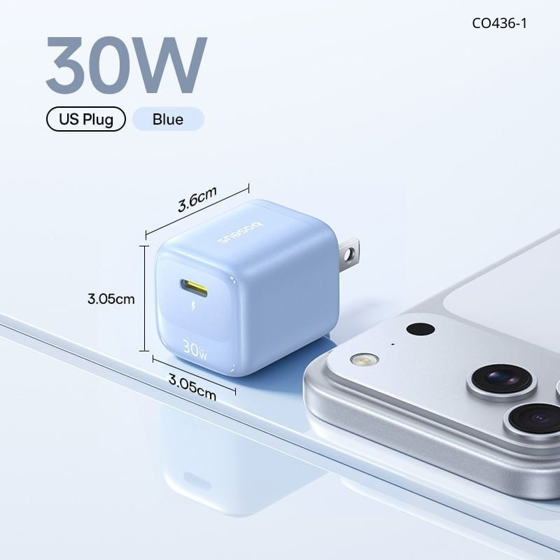 [C] Cóc sạc Baseus FN22 1C 30W