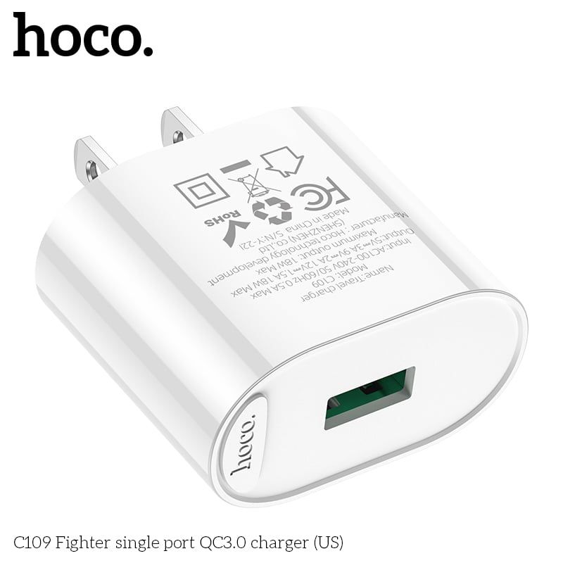 Cóc sạc Hoco C109 1U 18W