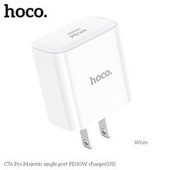 ** Cóc sạc Hoco C76 Pro 1C 30W