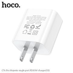 ** Cóc sạc Hoco C76 Pro 1C 30W