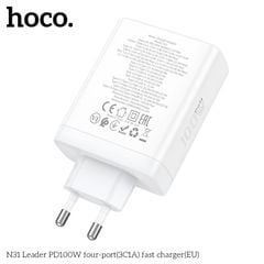 ** Cóc sạc Hoco N31 1U 3C 100W