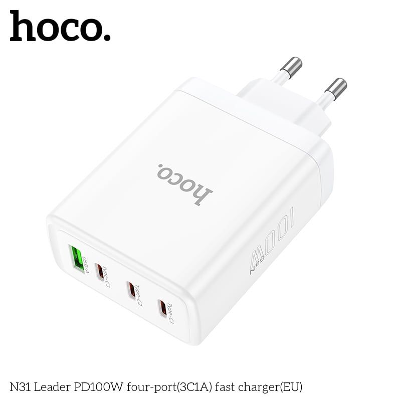 ** Cóc sạc Hoco N31 1U 3C 100W