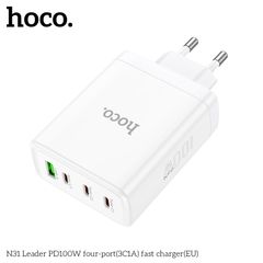 ** Cóc sạc Hoco N31 1U 3C 100W