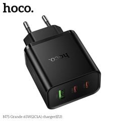 Cóc sạc Hoco N75 1U 2C 65W
