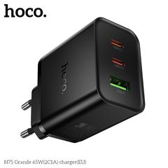 Cóc sạc Hoco N75 1U 2C 65W
