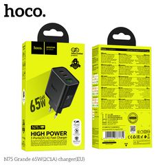 Cóc sạc Hoco N75 1U 2C 65W