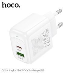 Cóc sạc Hoco CS55A U C 30W