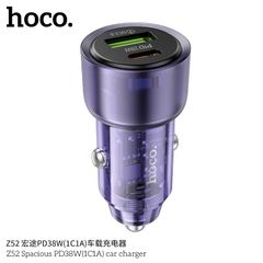[C] ** Sạc xe hơi Hoco Z52 1U 1C 30W
