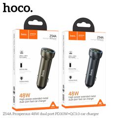 Sạc xe hơi Hoco Z54A 1U 1C 48W