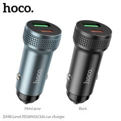 Sạc xe hơi Hoco Z49B 1U 1C 38W