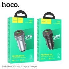 Sạc xe hơi Hoco Z49B 1U 1C 38W
