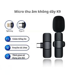 Micro cài áo K9 1 mic cổng C