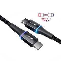[C] Cáp Type C to Type C Vivan VDCC120 60W 1m