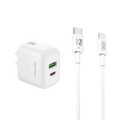 Bộ sạc Type C to Lightning XO L137 20W