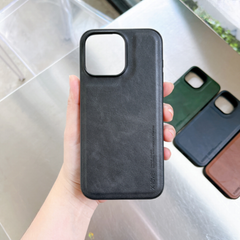 ** Ốp iPhone 15 Pro X-Level vân da viền dẻo
