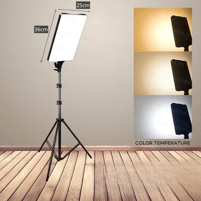 [C] Đèn Livestream RL16 50W kèm chân đèn
