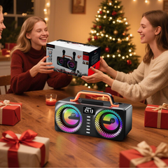 ** Loa Bluetooth kèm 2 mic SD218