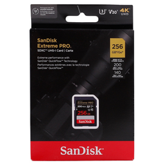 ** Thẻ nhớ SD Sandisk Extrme Pro 256G