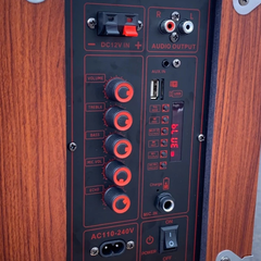 ** Loa kèm 2 mic AT T08