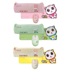 ** CB không dây Mofii Kitty Plus + lót chuột