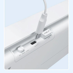 ** Bàn phím cơ 3 mode Aula S100 Pro Đen xám cam, Red Switch