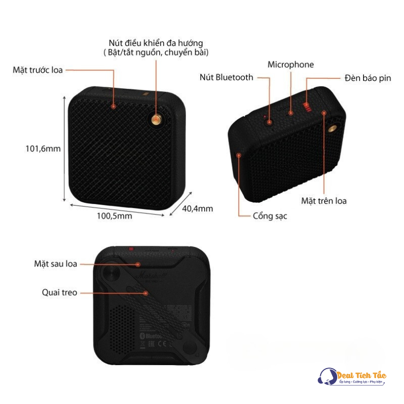 ** Loa Bluetooth mini Willen