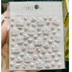 ** Sticker cún Puppy nổi