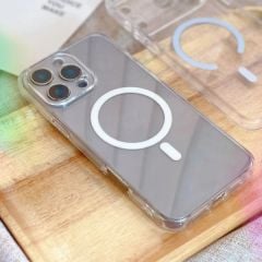 [C] ** Ốp iPhone 15 Pro Kingbon trong Magsafe viền dẻo BVC