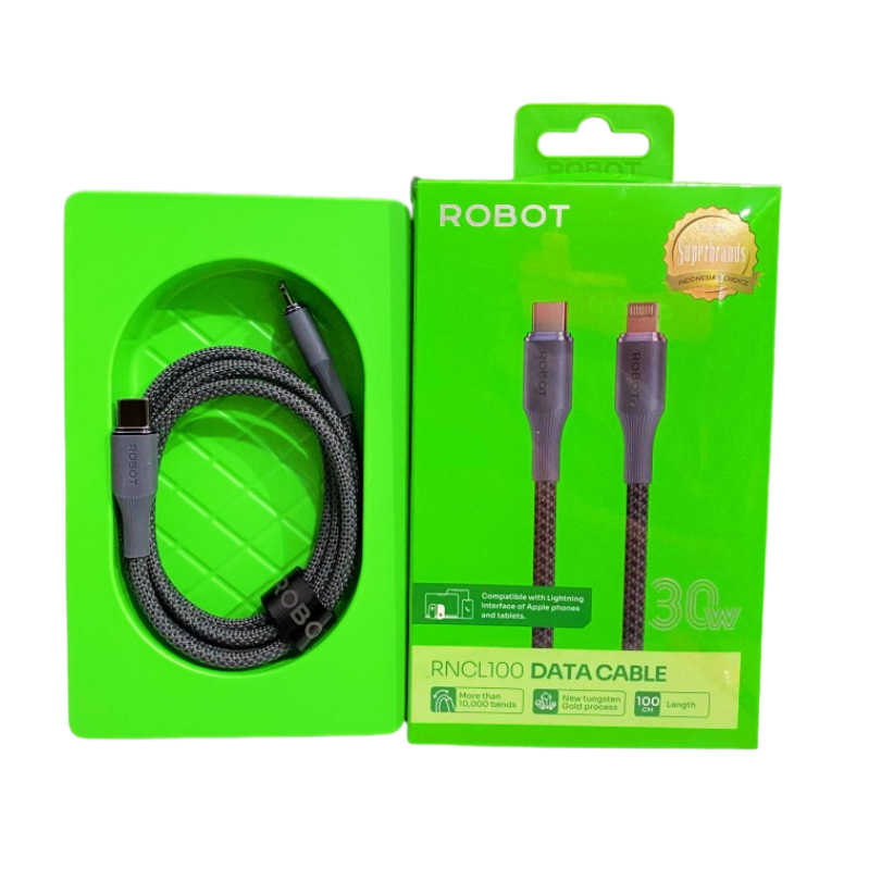 [C] Cáp Type C to Lightning Robot RNCL100 1m