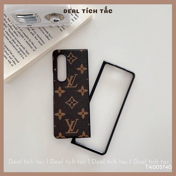 Ốp SS ZFold 4 Vân da LV
