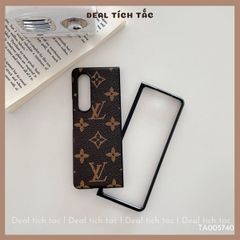 Ốp SS ZFold 4 Vân da LV