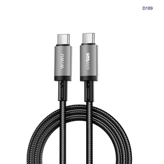 Cáp Type C to Type C Wiwu Drualink 1m