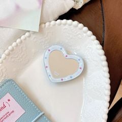 ** Popsocket tim mặt gương