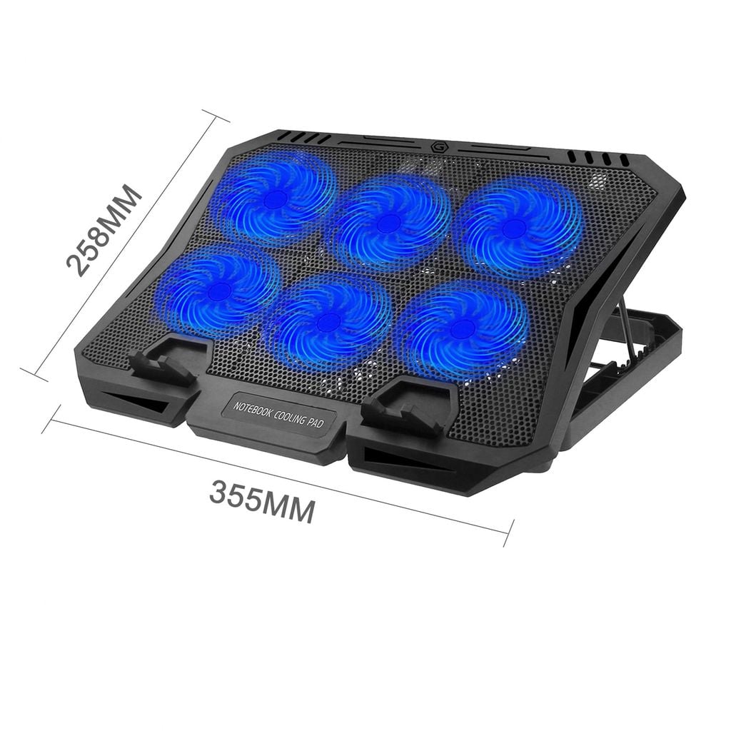 ** Đế tản nhiệt X6A 6 quạt