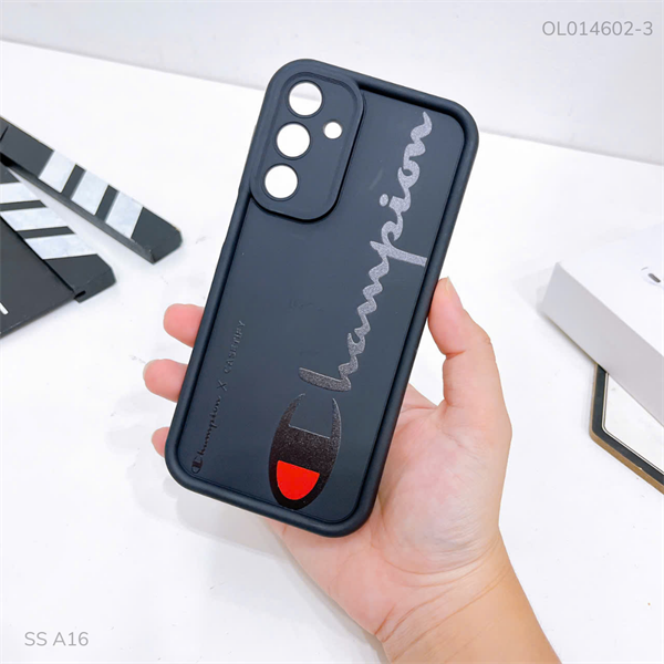 Ốp SS A16 dẻo đen Champion