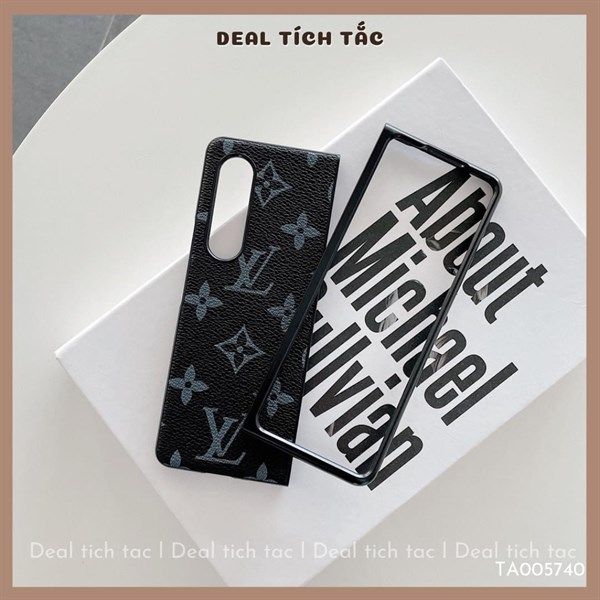 Ốp SS ZFold 4 Vân da LV