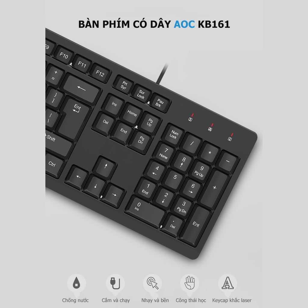 Bàn phím dây AOC 161