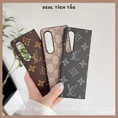 Ốp SS ZFold 4 Vân da LV