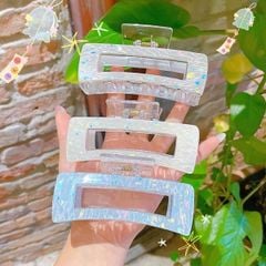 ** Kẹp càng cua xà cừ chữ nhật vân đá