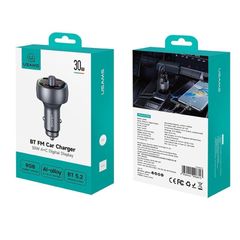 [C] ** Sạc xe hơi + Bluetooth Usams CC328 1U 1C 30W