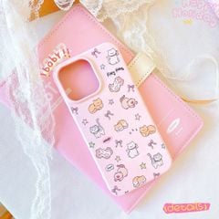 ** Ốp iPhone 12/12 Pro dẻo viền tim