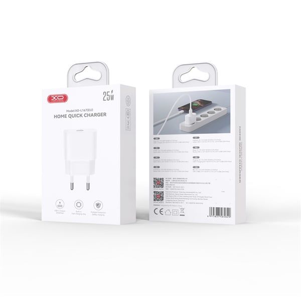 Cóc sạc XO L167 1C 25W